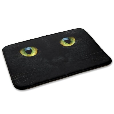 Tapis Oeil de chat noir