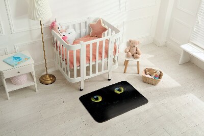 Tapis Oeil de chat noir