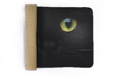 Tapis Oeil de chat noir