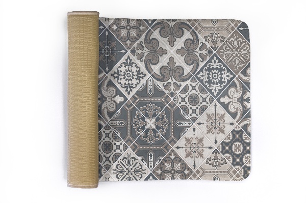Tapis Motif géométrique de fleurs de vie.