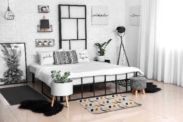 Tapis Motif de feuilles