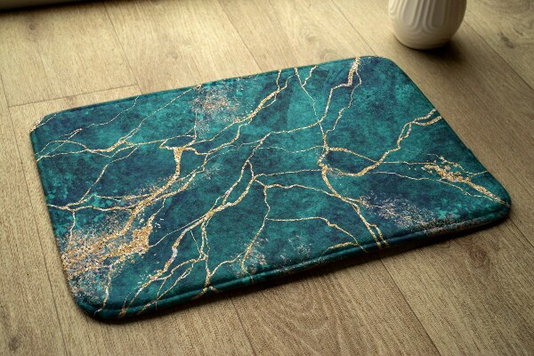 Tapis Marbre vert