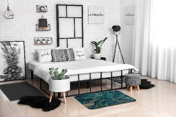 Tapis Marbre vert