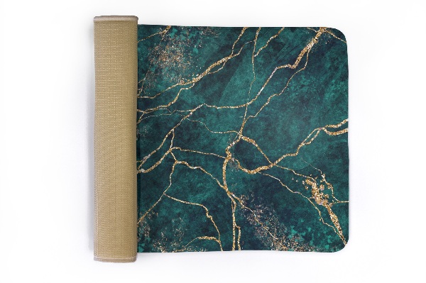 Tapis Marbre vert
