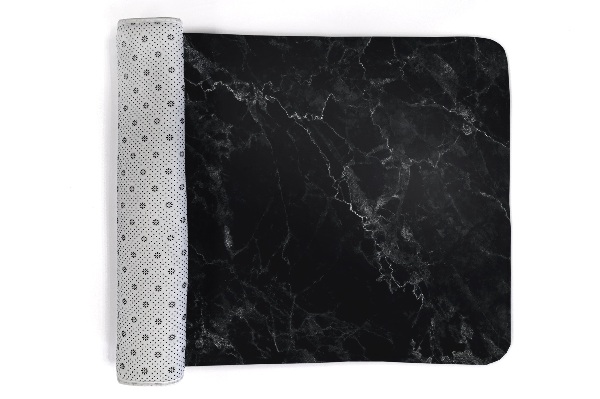 Tapis Marbre noir