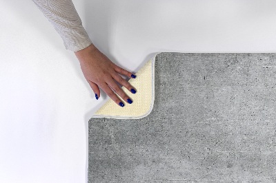 Tapis Imitation de marbre dans les tons gris.