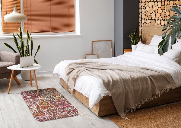 Tapis Motif de marbre.