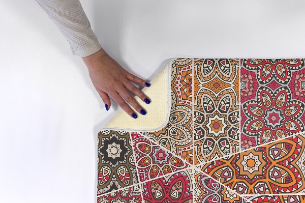 Tapis Motif de marbre.