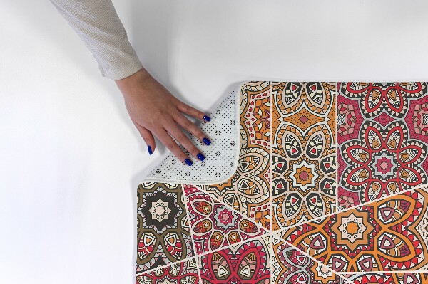 Tapis Motif de marbre.