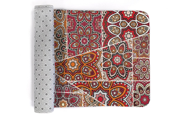 Tapis Motif de marbre.