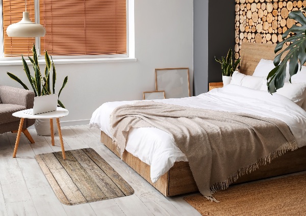 Tapis Planches en bois