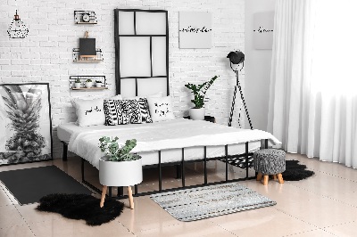 Tapis Planches en bois blanc