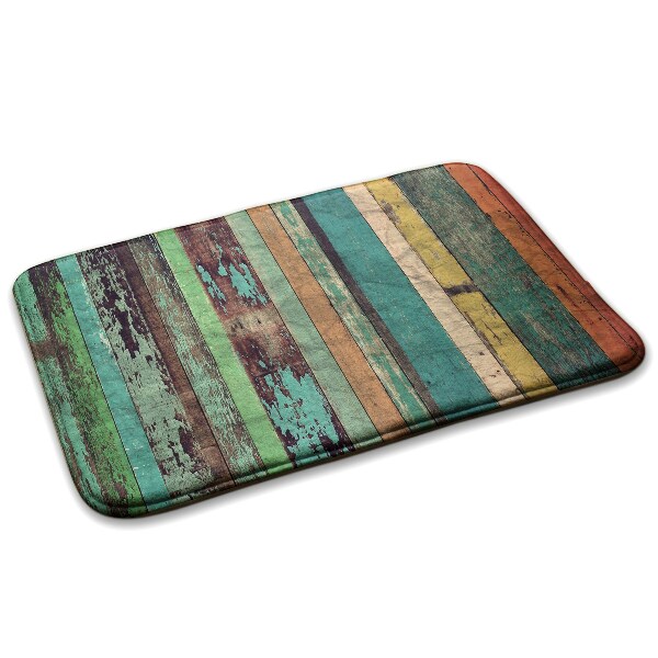 Tapis Planches de bois verticales