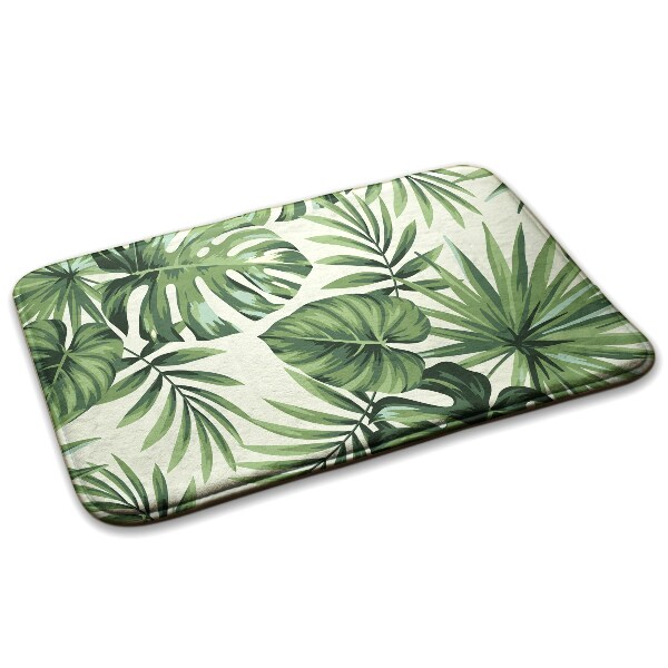 Tapis Feuilles de plantes tropicales