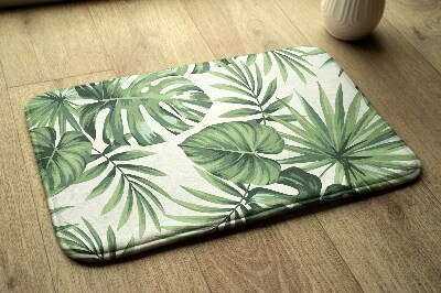 Tapis Feuilles de plantes tropicales