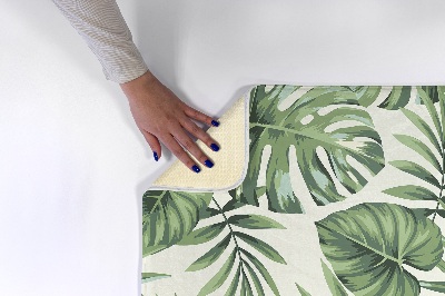 Tapis Feuilles de plantes tropicales