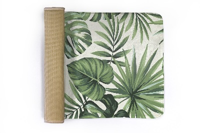 Tapis Feuilles de plantes tropicales