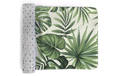 Tapis Feuilles de plantes tropicales