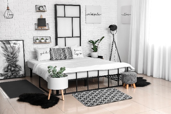 Tapis Motif en forme de marbre.