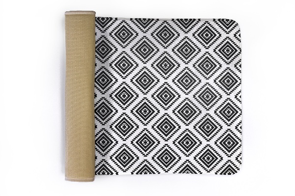 Tapis Motif en forme de marbre.