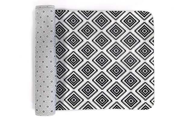 Tapis Motif en forme de marbre.