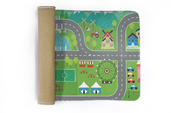 Tapis Ville avec routes