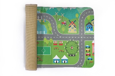 Tapis Ville avec routes