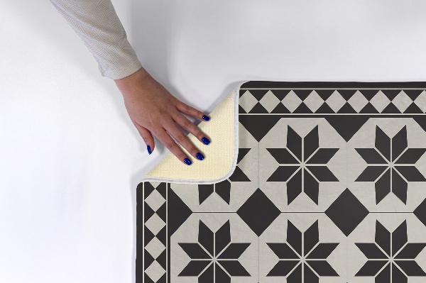 Tapis Motif géométrique en forme d'étoile
