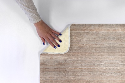 Tapis Motif de planches de bois