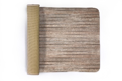 Tapis Motif de planches de bois