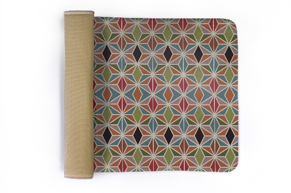 Tapis Motif de veines de marbre.