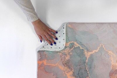 Tapis Art abstrait en marbre