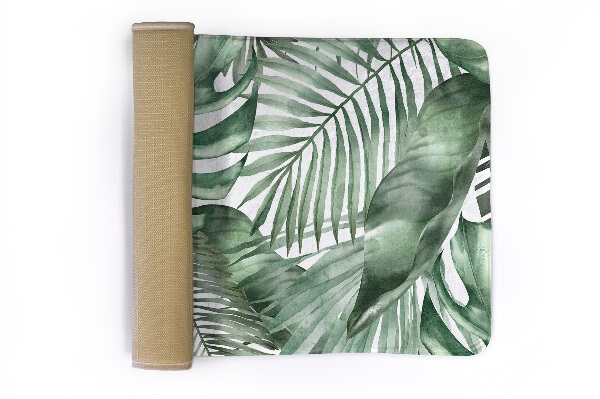 Tapis Feuilles tropicales vertes