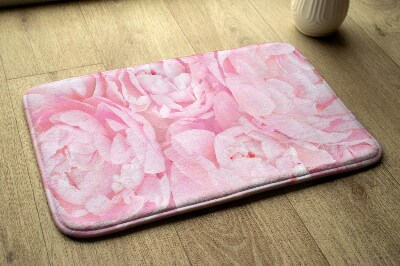 Tapis Fleurs de pivoine rose