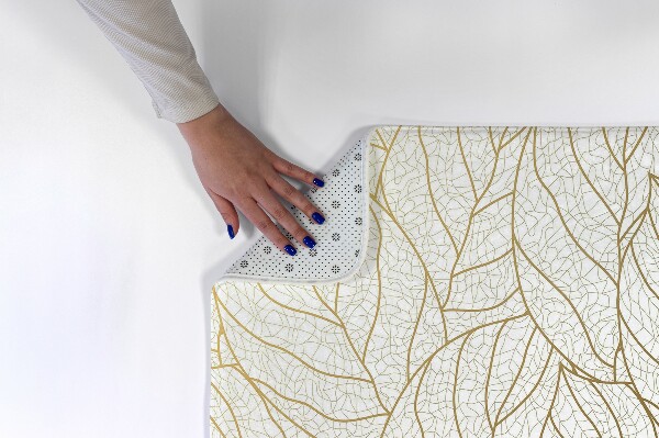Tapis Contour de feuilles