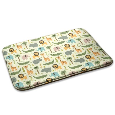 Tapis Animaux de zoo