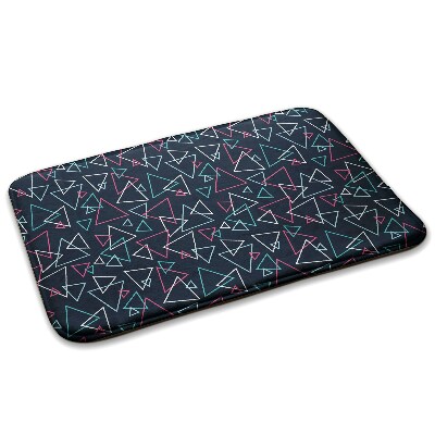 Tapis Triangles sur fond sombre