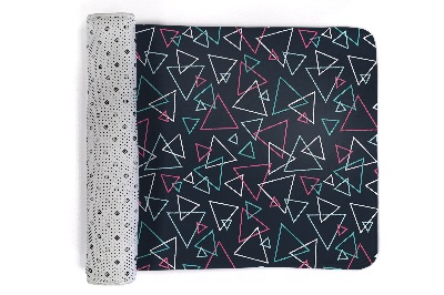 Tapis Triangles sur fond sombre