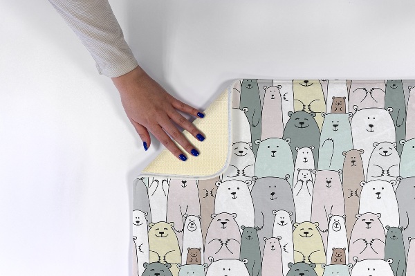 Tapis Dessin d'ours