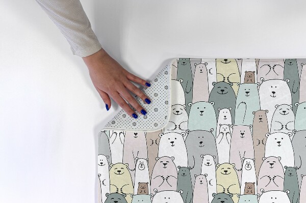 Tapis Dessin d'ours