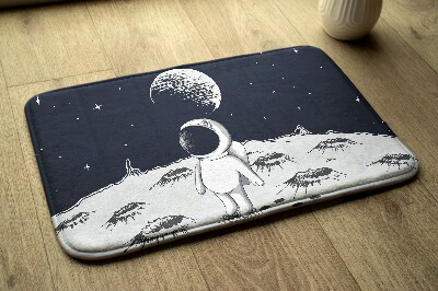 Tapis Astronaute sur la lune