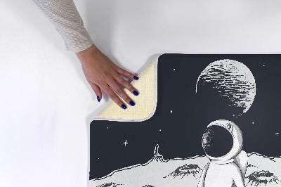 Tapis Astronaute sur la lune