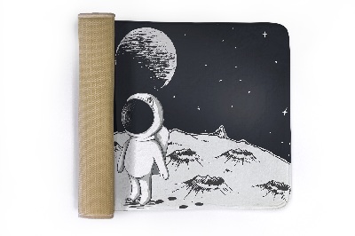 Tapis Astronaute sur la lune