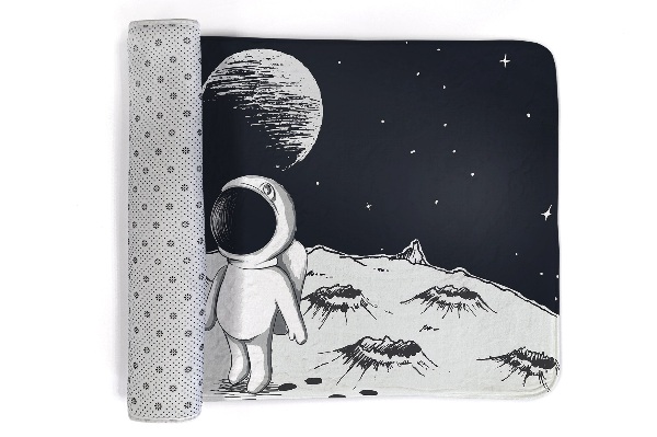 Tapis Astronaute sur la lune