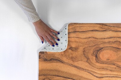 Tapis Bois avec nœuds