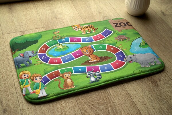 Tapis Jeu de société zoo