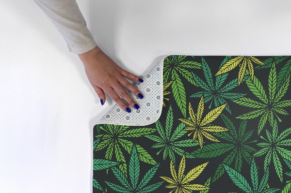 Tapis Feuilles de chanvre