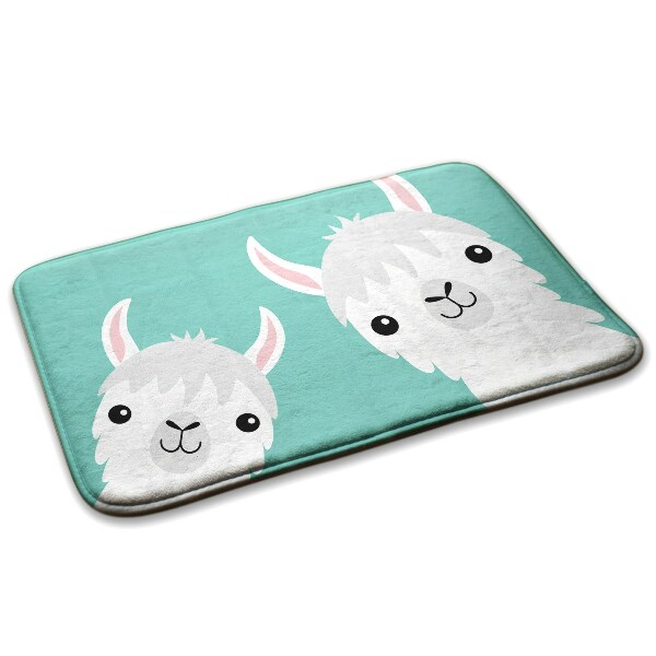 Tapis Deux jolis lamas