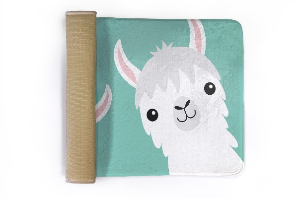 Tapis Deux jolis lamas