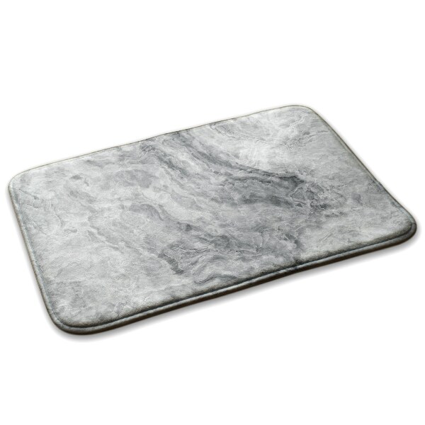 Tapis Motif marbré gris